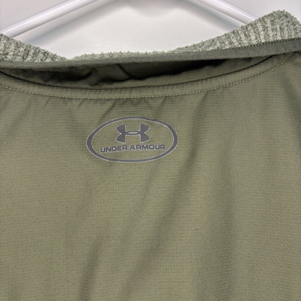 Under Armour ColdGear Fleece Men’s XL 1/4 Quarter Zip Jacket Sweater Activewear - Picture 5 of 8